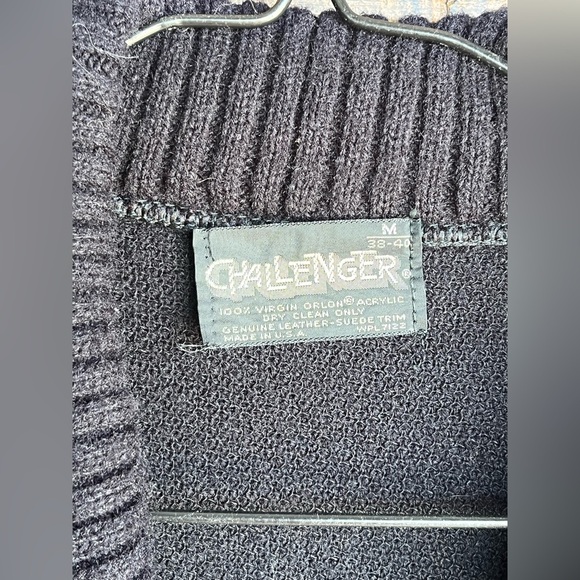 Challenger Mens Sweater Jacket Medium - Picture 2 of 7